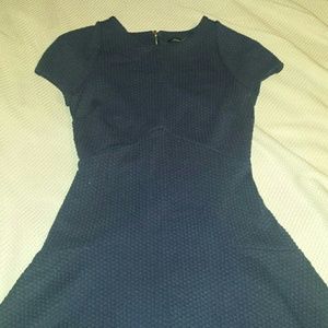 Banana Republic cap sleeved fit and flare dress